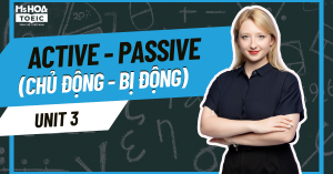 [Ngữ Pháp Trọng Điểm] Unit 3: Active - Passive (Chủ động - Bị động)